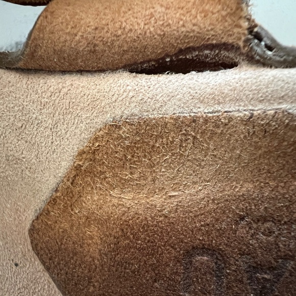 Italeau Handmade Platform Ankle Sandals Sz 38 - Picture 7 of 10